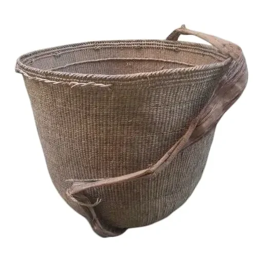 Vintage Yanomami Gathering Basket With Handle