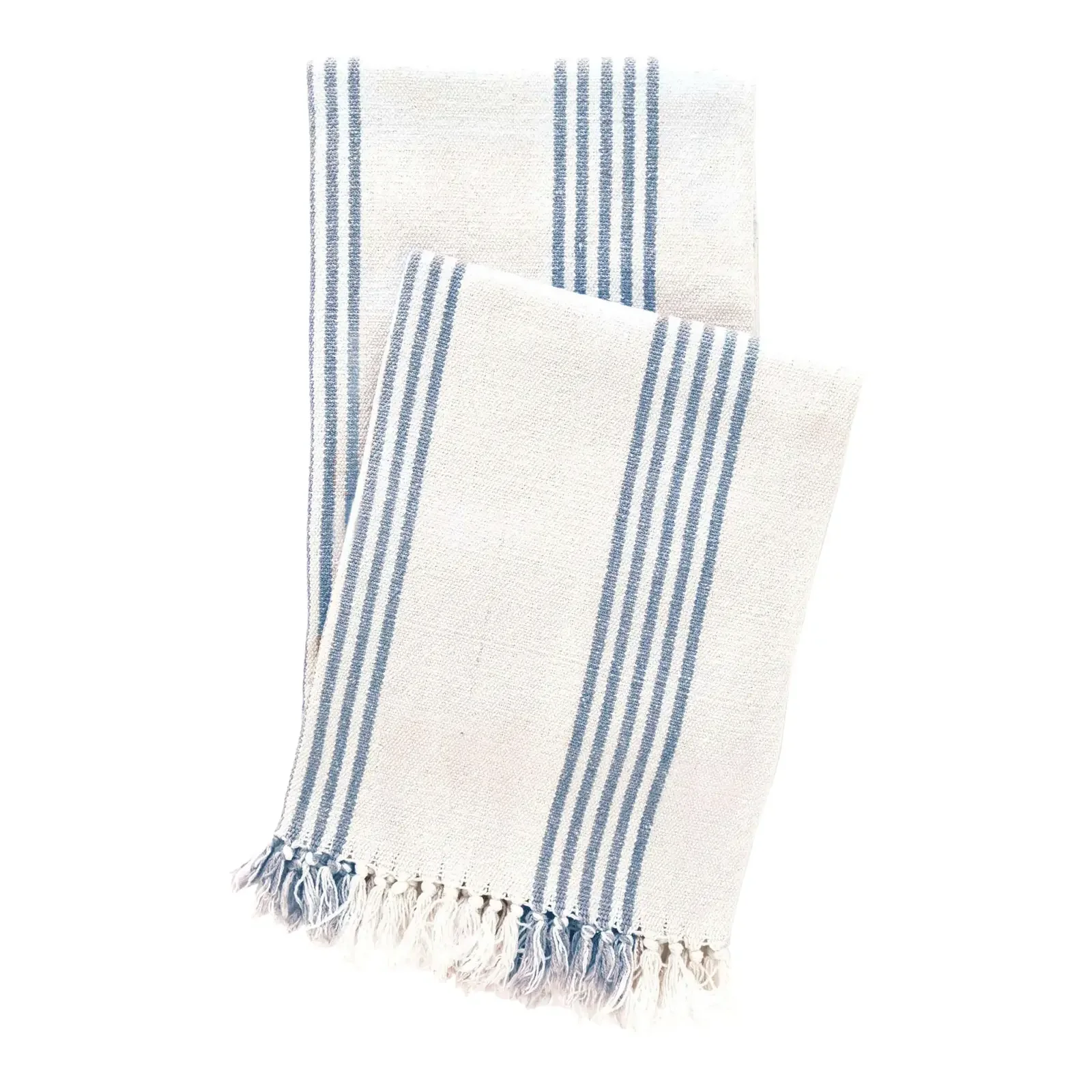 Pine Cone Hill by Annie Selke Ibiza French Blue Throw