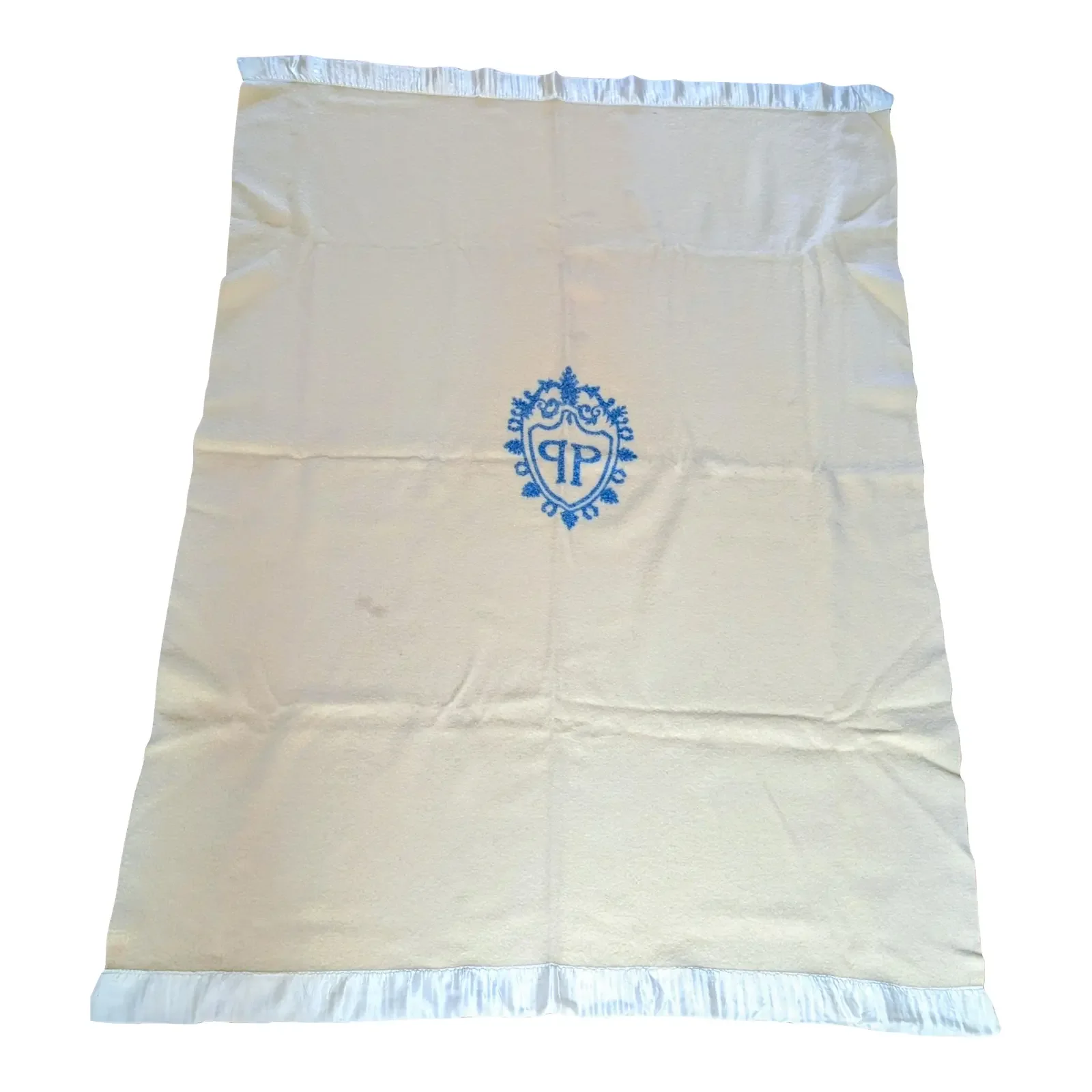 1950s Wool Plaza Hotel Blanket