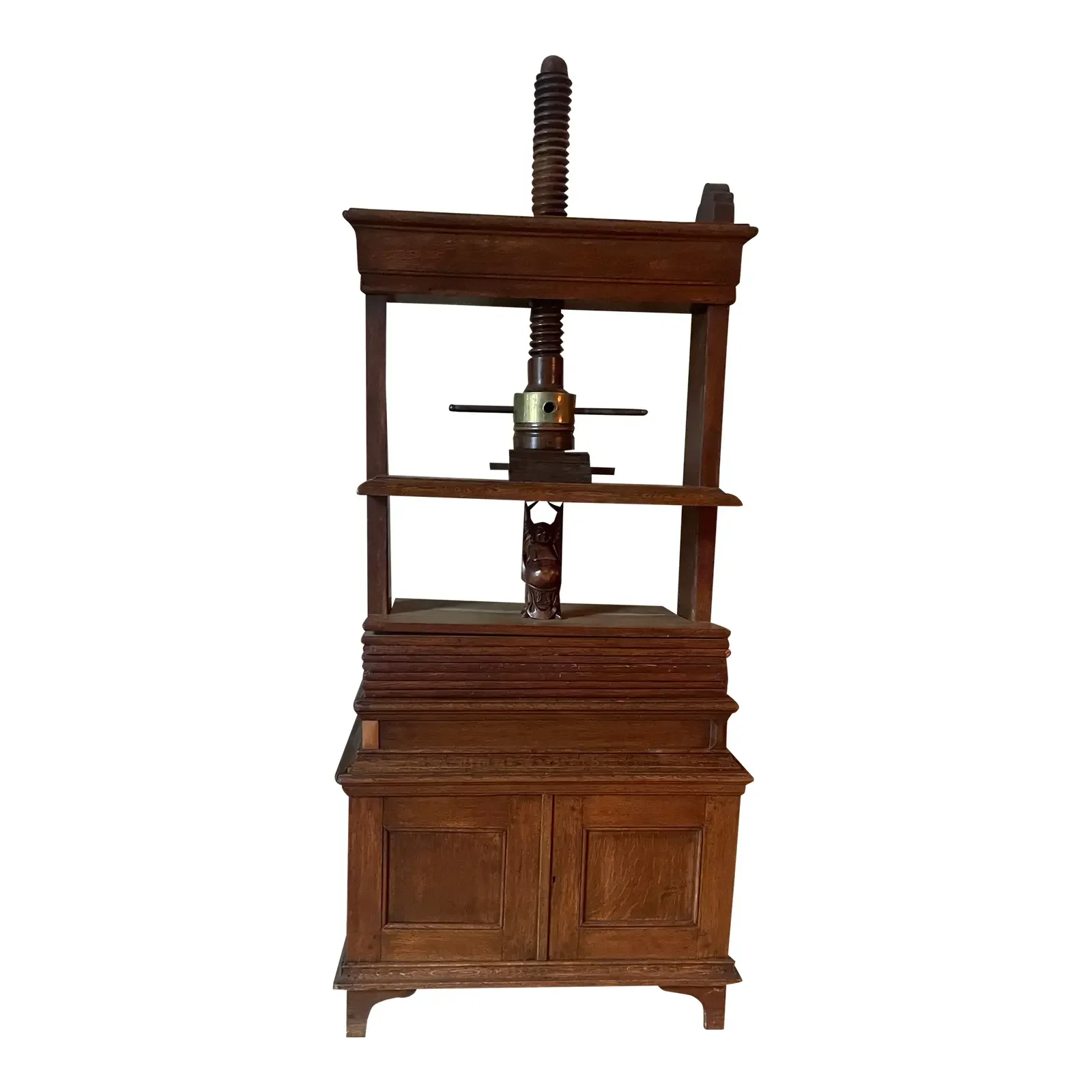 41% Off! Mid 1800’s, Large, European Free-Standing Book Press